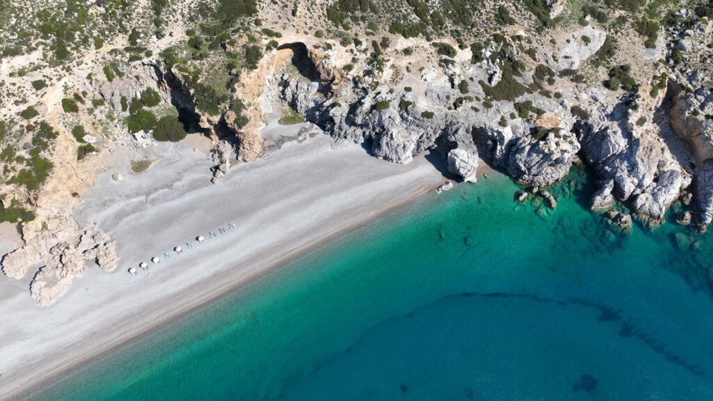 AutoRhodes Car Rental beautiful beach of Traganou