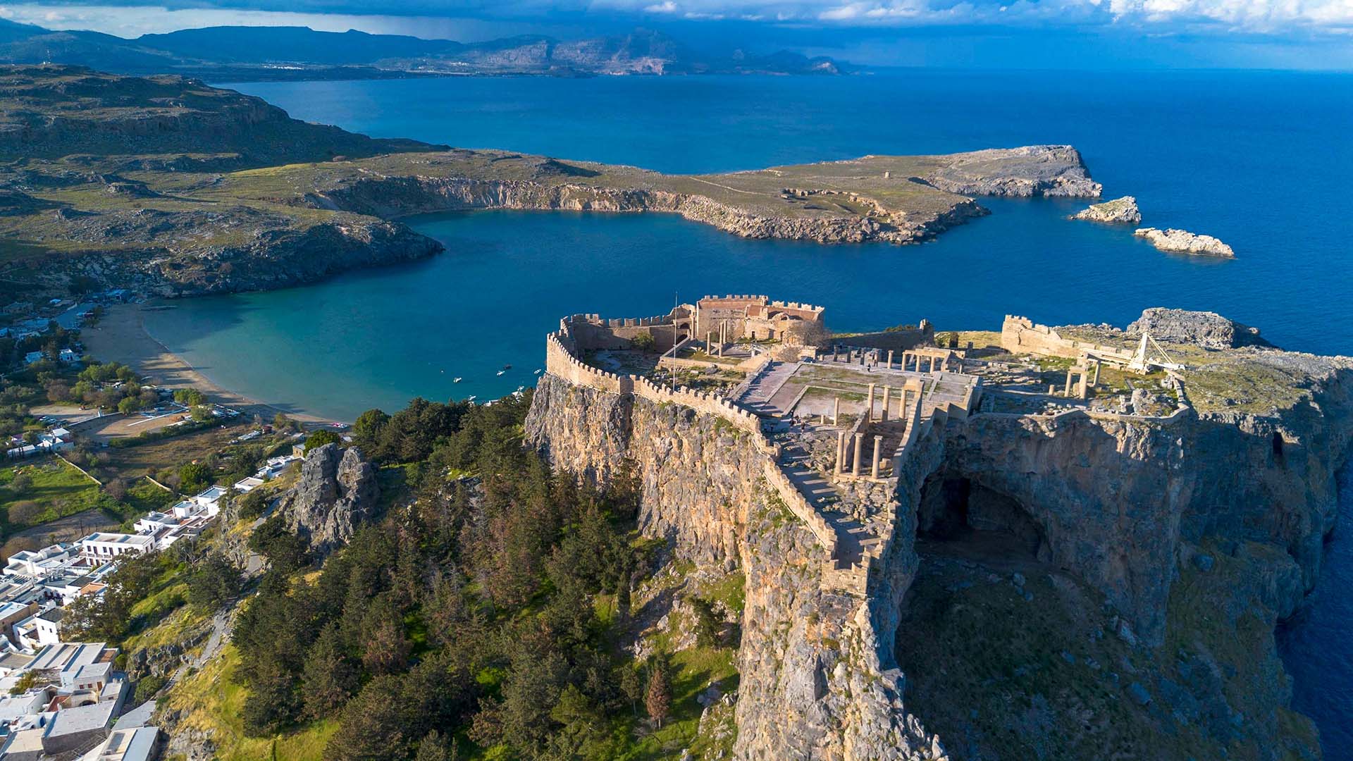 AutoRhodes Car Rental lindos castle