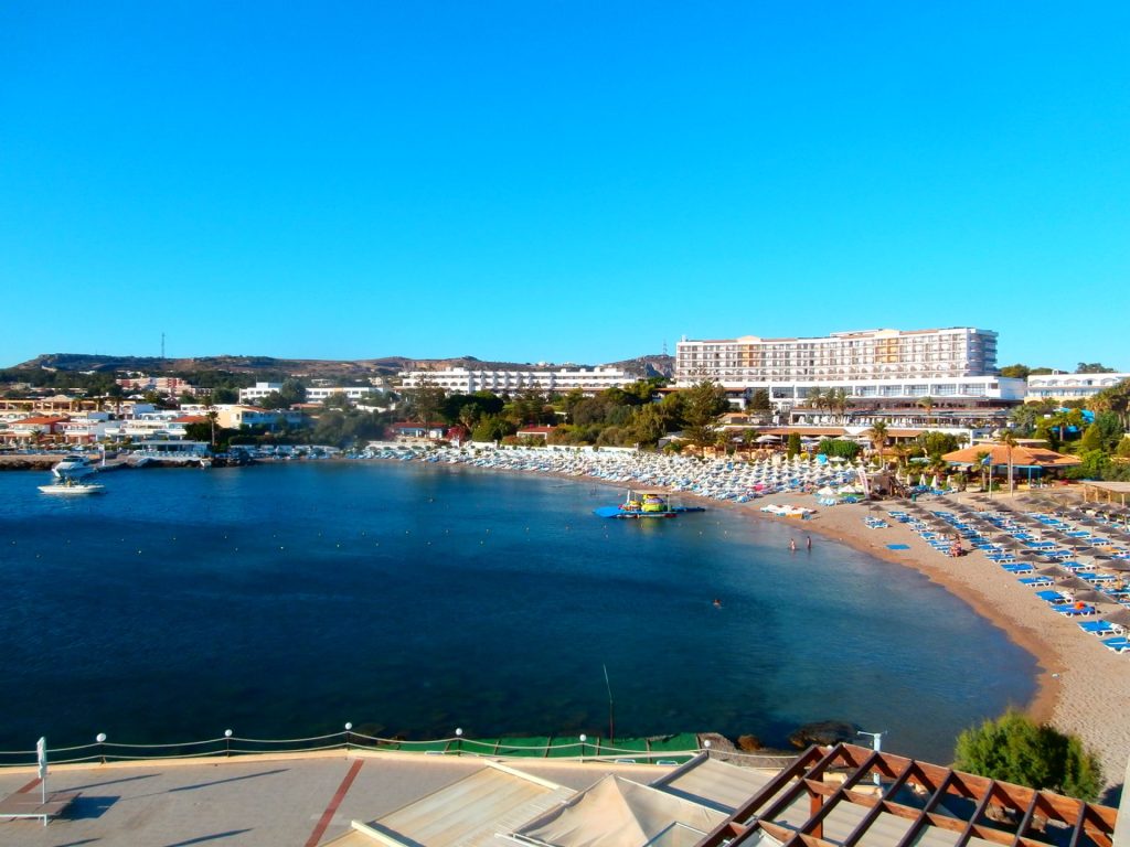 Kallithea beach Rhodes